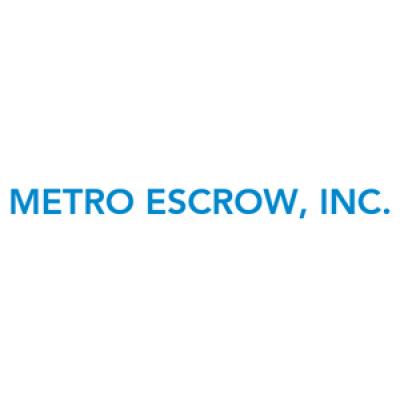 METRO ESCROW, INC METRO ESCROW, INC