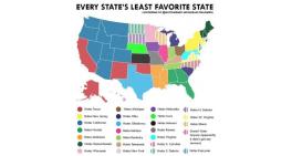 Every State's Least Favorarite