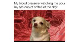 My blood pressure