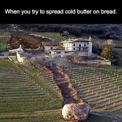 Cold butter